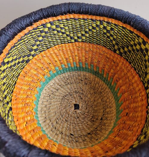 Handwoven Décor Drum Basket