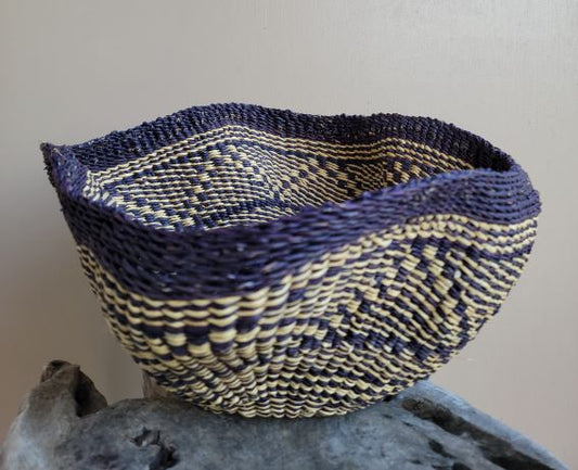 Handwoven Decor Ripple Basket