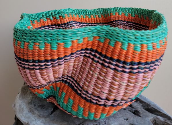 Handwoven Decor Ripple Basket