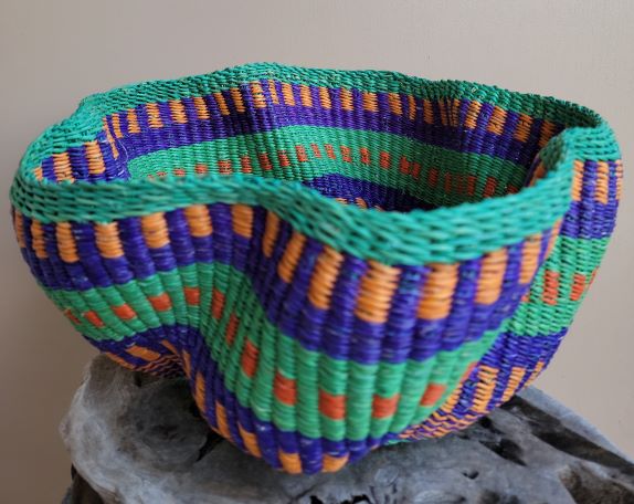 Handwoven Decor Ripple Basket