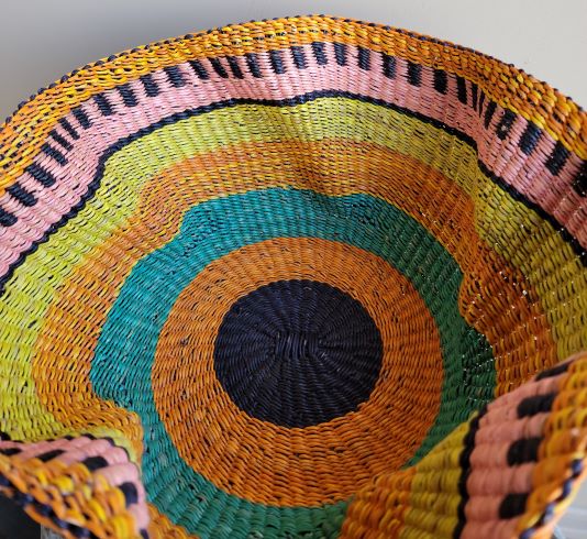 Handwoven Decor Ripple Basket