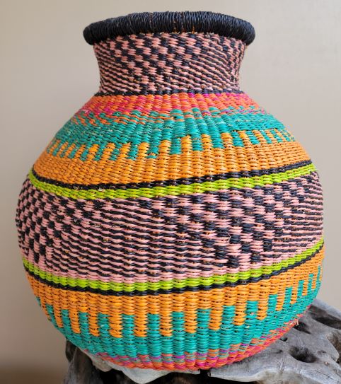 Handwoven Décor Gourd Basket