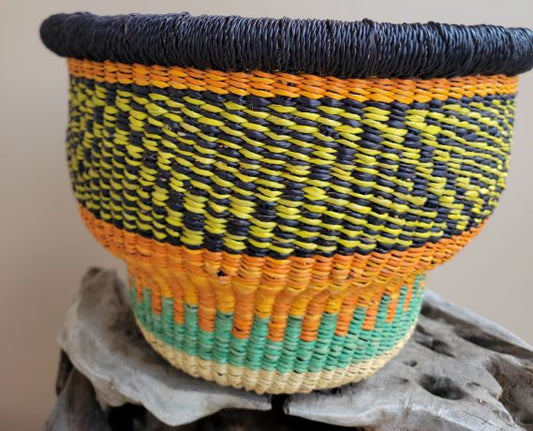 Handwoven Décor Drum Basket