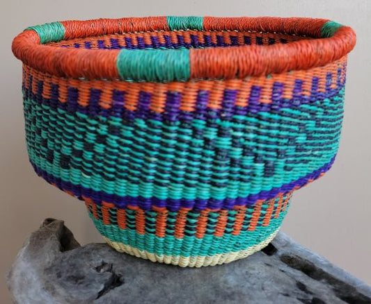 Handwoven Décor Drum Basket