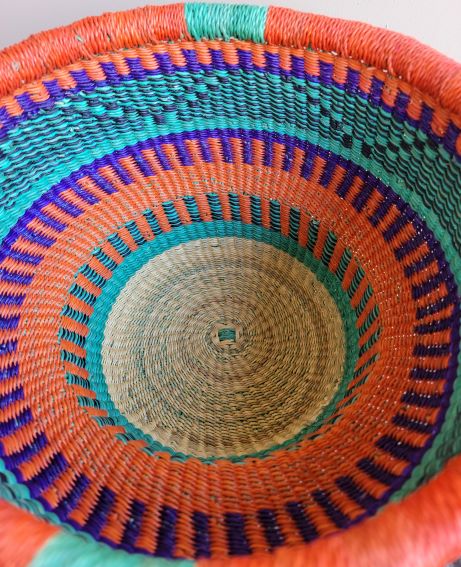 Handwoven Décor Drum Basket