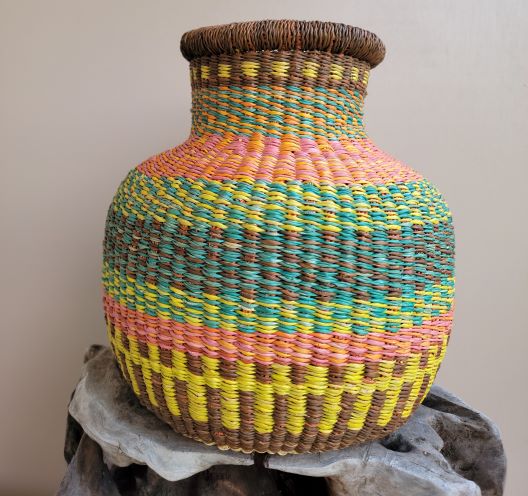 Handwoven Décor Gourd Basket