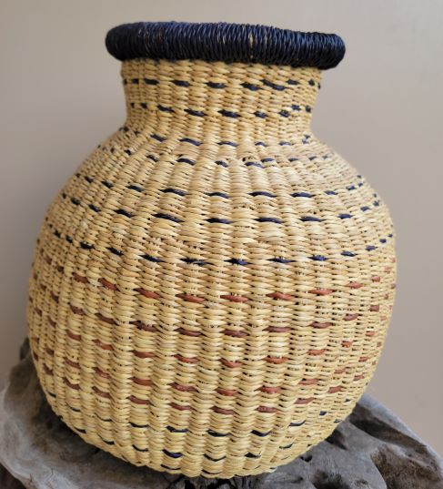 Handwoven Décor Gourd Basket