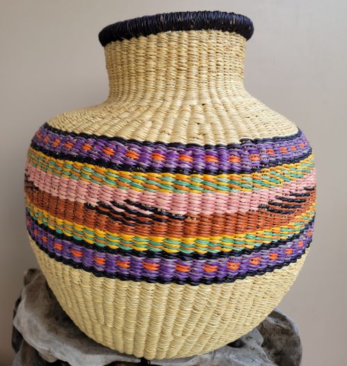 Handwoven Décor Gourd Basket