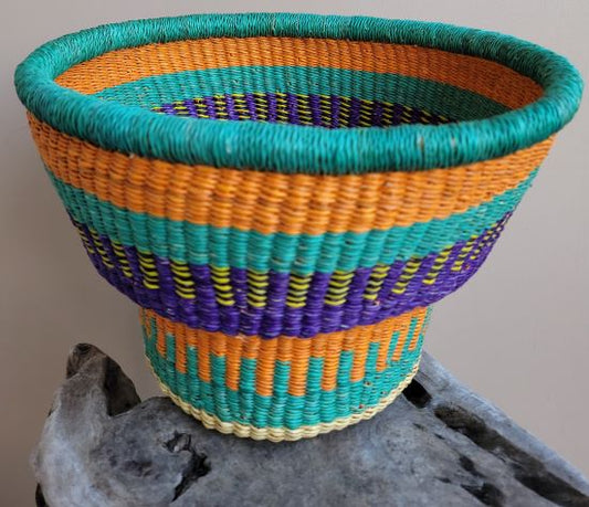 Handwoven Décor Drum Basket